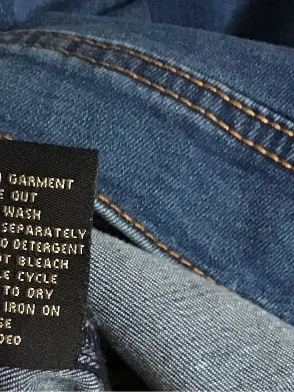 DG2 by Diane Gilman Vintage Wash Denim Jacket - Blue - Picture 7 of 7